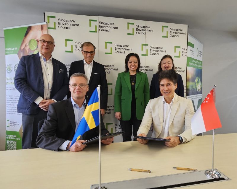 Launch of the Market Collaboration Agreement between TCO Development and Singapore Environment Council